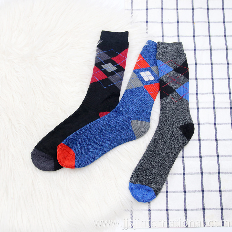 High quality fleece thickened warm men's socks